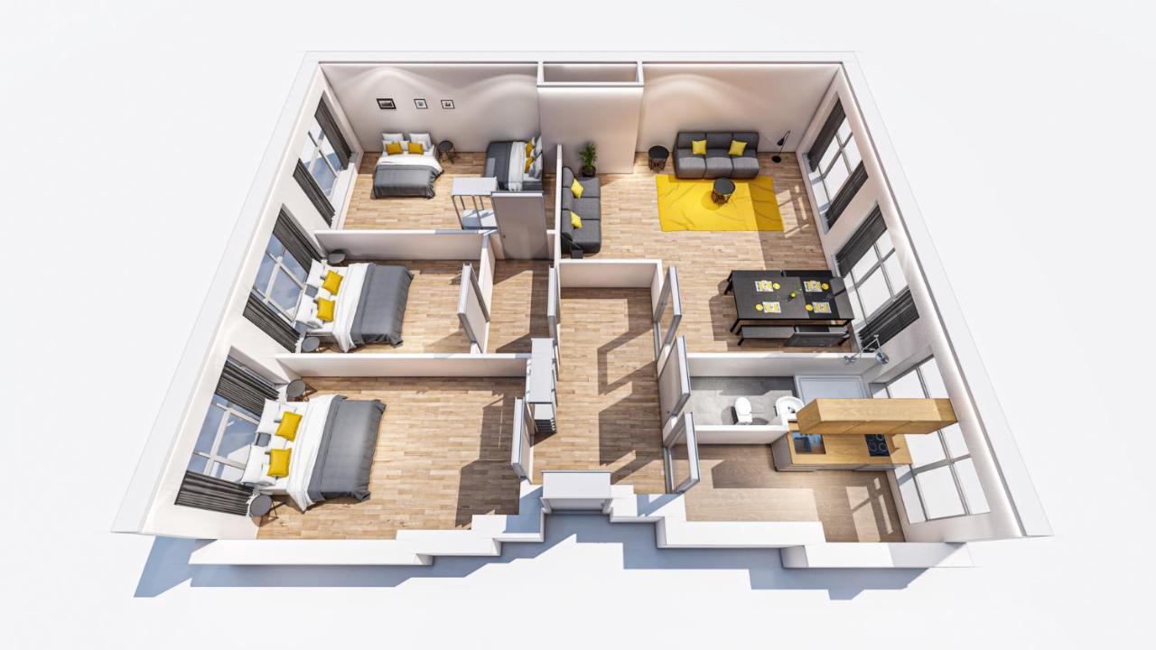 Central +3Br +Big Living Room Next To U-Station Berlin Exterior photo